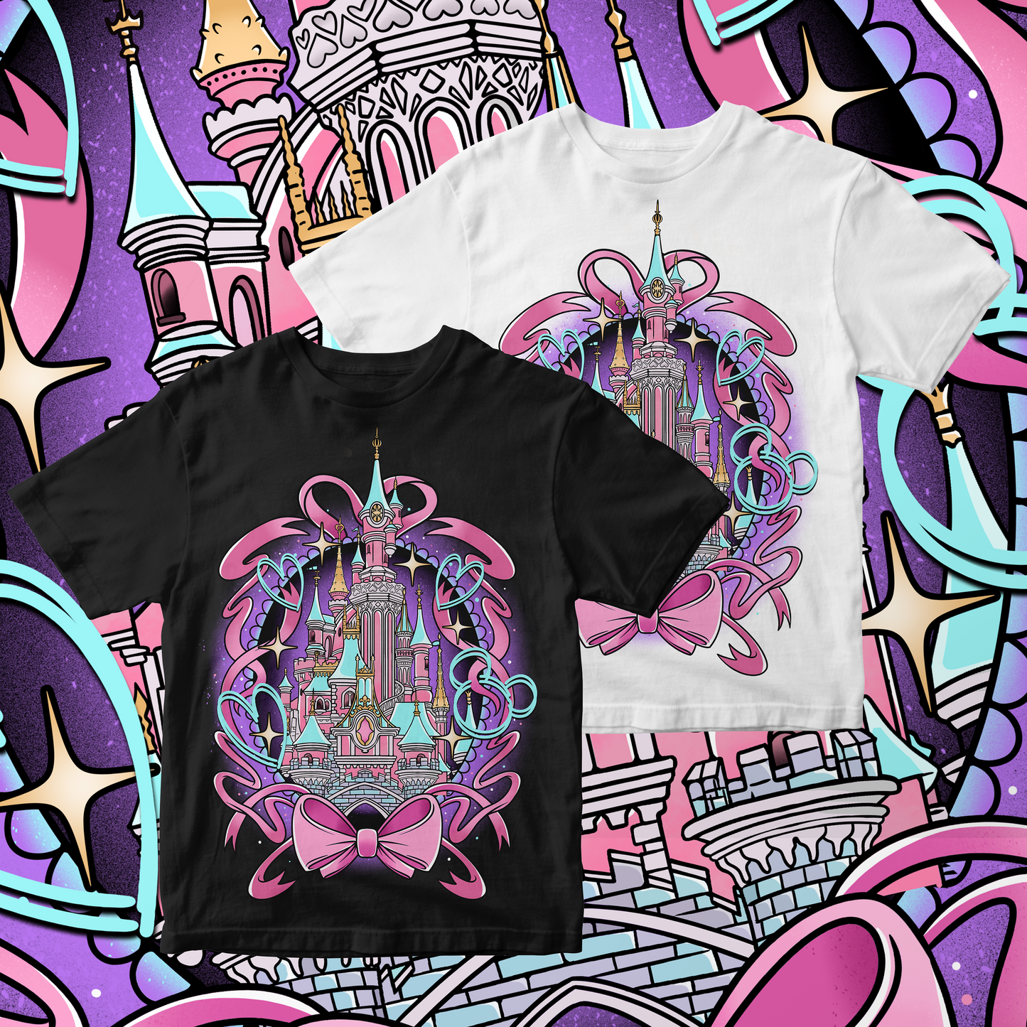 Pink Castle Kids Tee