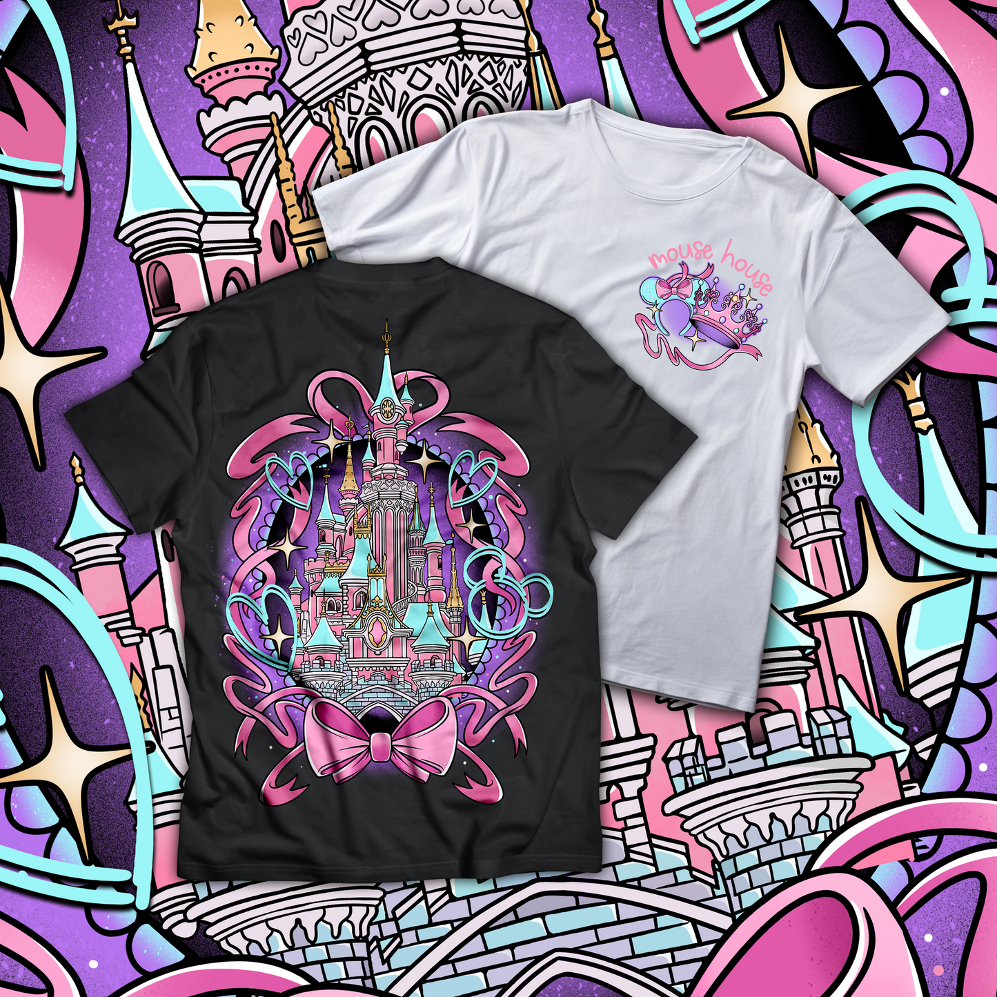Pink Castle Tee