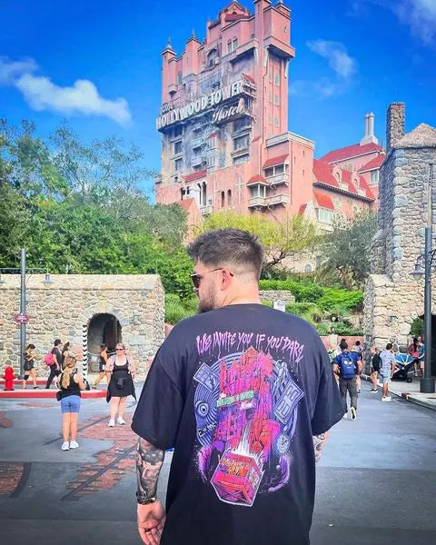 Customer wearing the Park day design at the parks