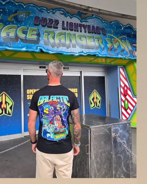 Customer wearing the Park day design at the parks