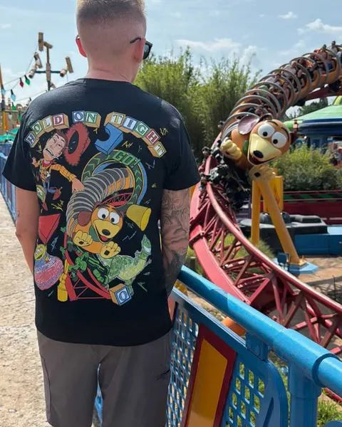 Customer wearing the Park day design at the parks