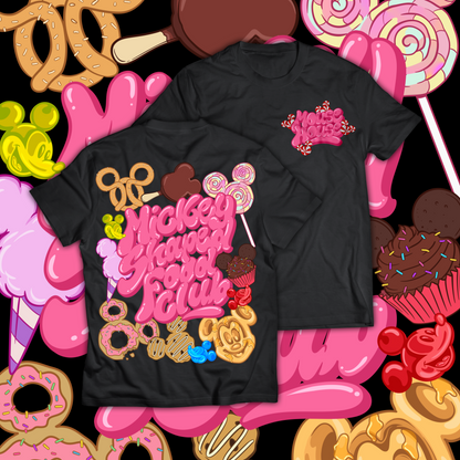 Mickey Shaped Food Club Tee