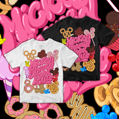 Mickey Shaped Food Club Kids Tee