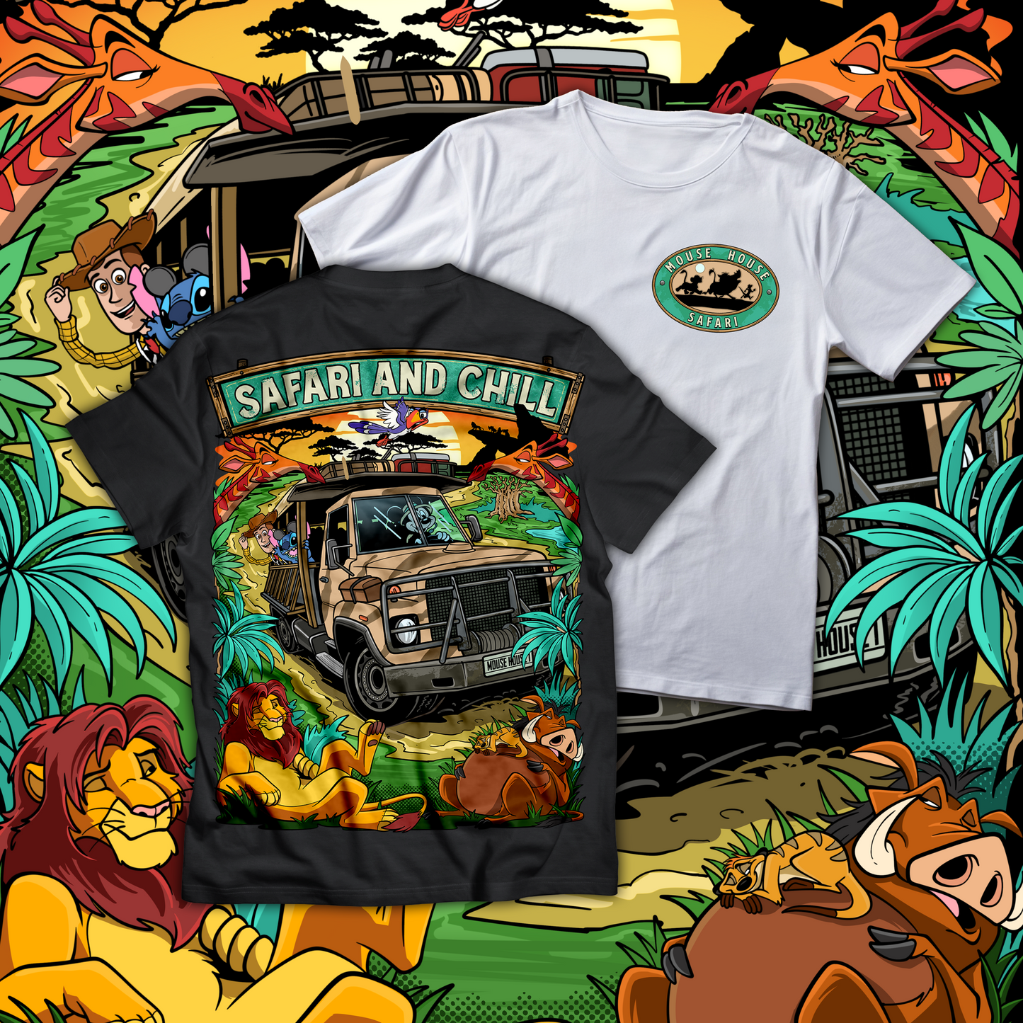 Safari & Chill Tee